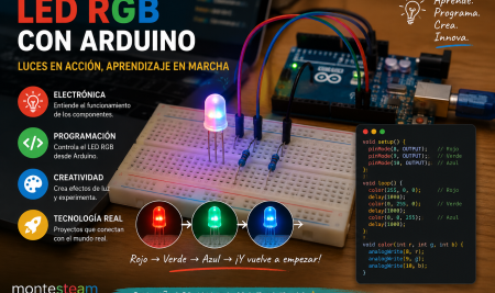 LED RGB CON ARDUINO PROYECTO AIDARAC