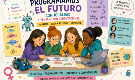 Robótica y programación con perspetiva de género – Pensamiento computacional desenchufado –