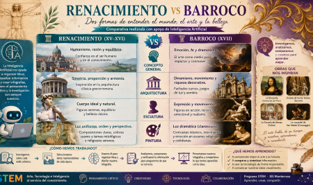 Comparando el Renacimiento y el Barroco con Inteligencia Artificial