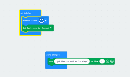 🌞 Proyecto Micro:bit + Pantalla OLED