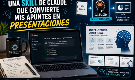 Una skill de Claude que convierte mis apuntes en presentaciones