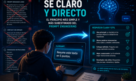 Ser claro y directo: el principio más simple (y más subestimado) del prompt engineering CLAUDE