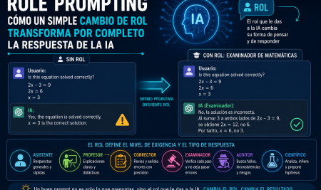 Role Prompting: cómo un simple cambio de rol transforma por completo la respuesta de la IA