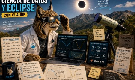 Análisis de datos con Claude: el eclipse que apagó el termómetro