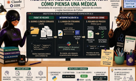 AGLAIA: un regalo para que mi sobrina practique cómo piensa una médica