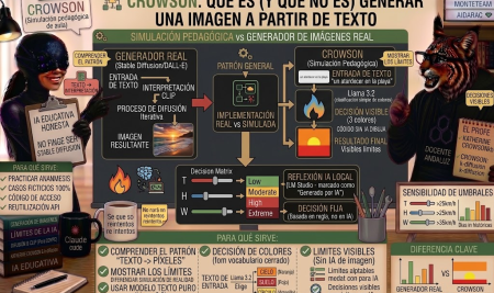 CROWSON: qué es (y qué no es) generar una imagen a partir de texto