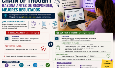 Chain of Thought: por qué pedirle a Claude que razone antes de responder cambia los resultados