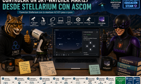 Controlar un Sky-Watcher MAK127 desde Stellarium con ASCOM