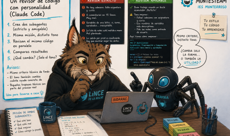 Un revisor de código con personalidad (Claude Code) Agentes
