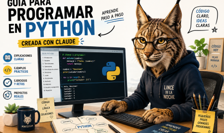 Guía para programar en Python creada con Claude