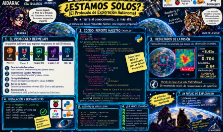 Proyecto BermejaPi — Entrada 19: ¿Estamos solos? (El Protocolo de Exploración Autónoma)