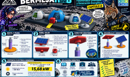 Entrada 04: Sistema Fotovoltaico Orientable y Generación Energética (BermejaHab)