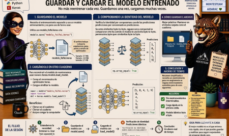 Proyecto Fei-Fei — Sesión 4: guardar y cargar el modelo entrenado