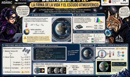 Proyecto BermejaPi — Entrada 12: La firma de la vida y el escudo atmosférico