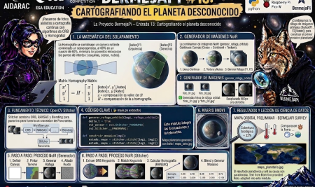 Proyecto BermejaPi — Entrada 13: Cartografiando el planeta desconocido