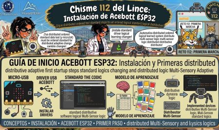 Chisme 112 del lince: esp32 acebott, el Lince estrena ACECode