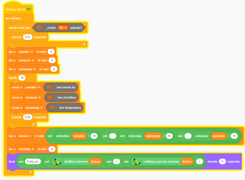 machine learning sensores