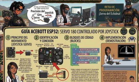 Chisme 133: el brazo del Lince, servo con joystick y Echidna