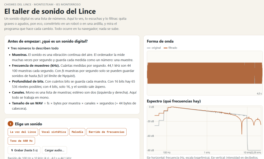 filtros de sonido