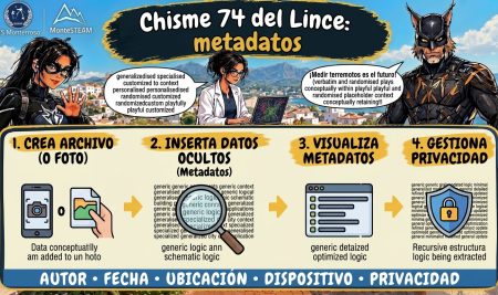 Chisme 74 del Lince: metadatos, lo que tus archivos cuentan sin que lo sepas