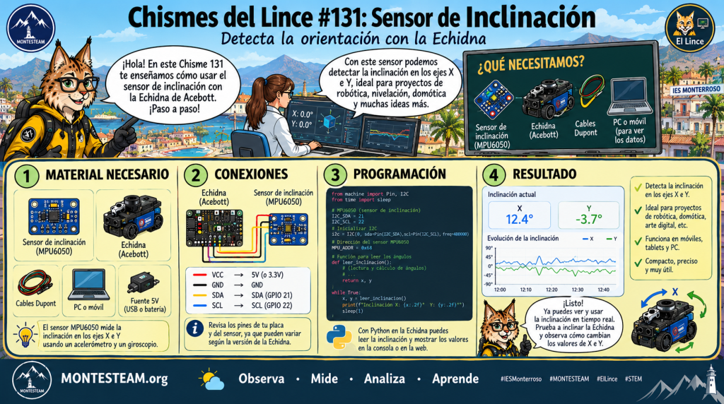 sensor de inclinación