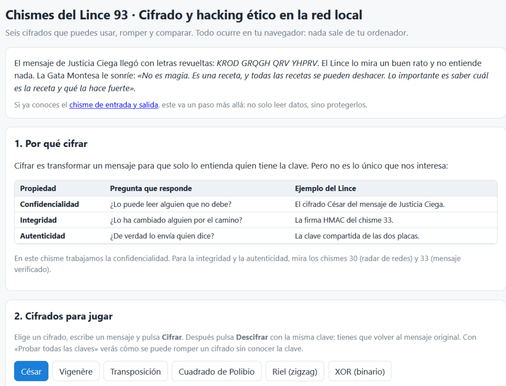 tipos de cifrado