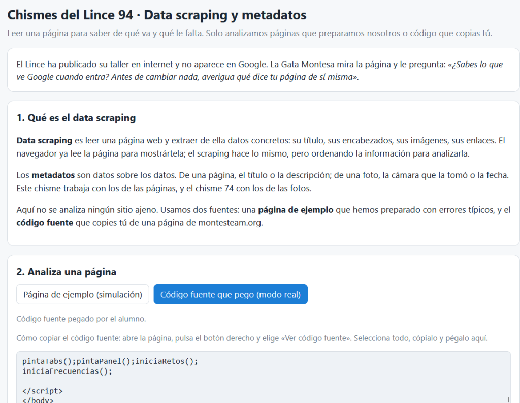 data scraping