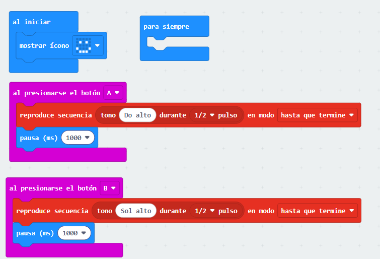 zumbador pasivo microbit