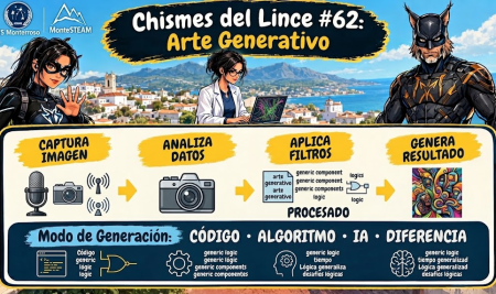 Chismes del Lince 62: arte generativo
