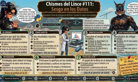 Chisme 111 del Lince: sesgo en los datos, el poder de enseñar a la IA