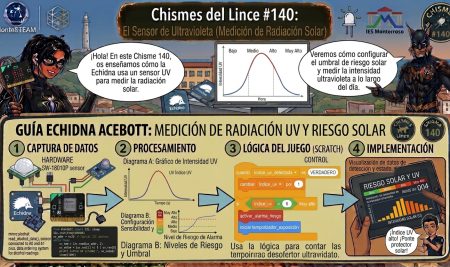 Chisme 140 del Lince: sensor ultravioleta, el escudo solar