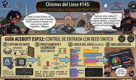 Chisme 145 del Lince: reed switch, la alarma de la puerta