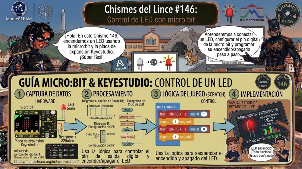 led con micro:bit