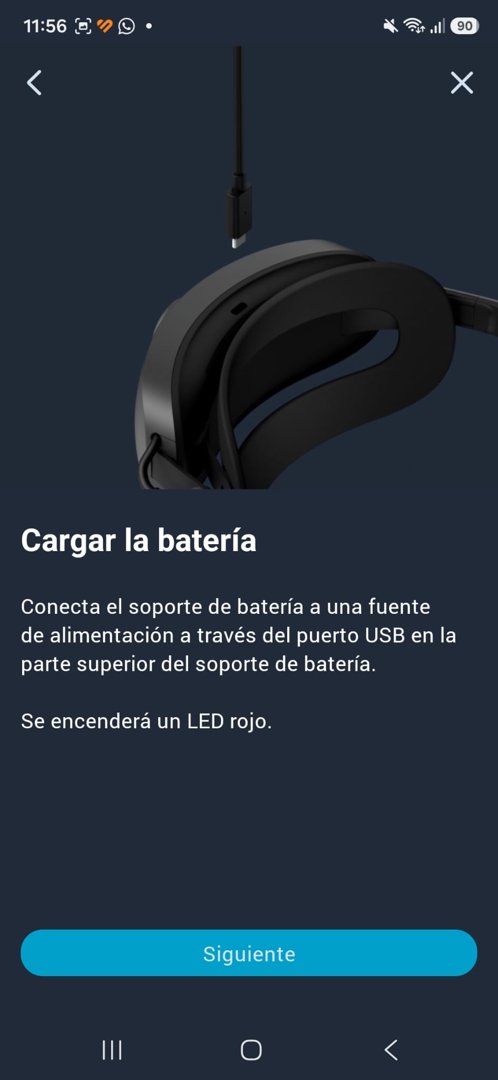 Cargar la batería del soporte