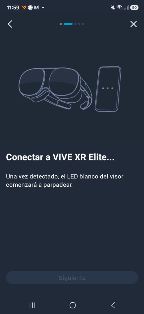 Buscando el visor VIVE XR Elite