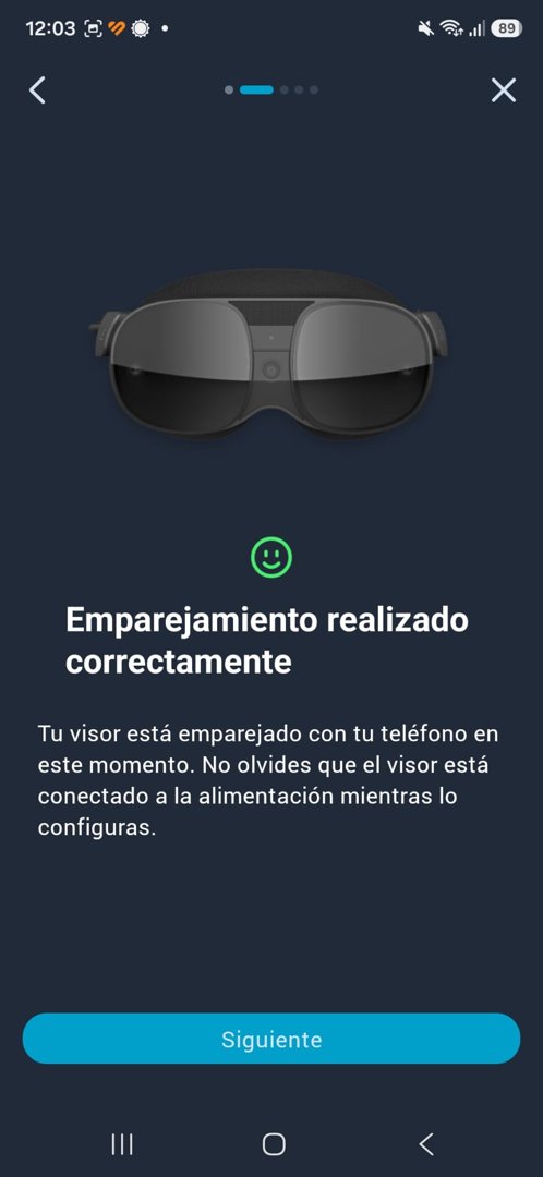 Emparejamiento realizado correctamente